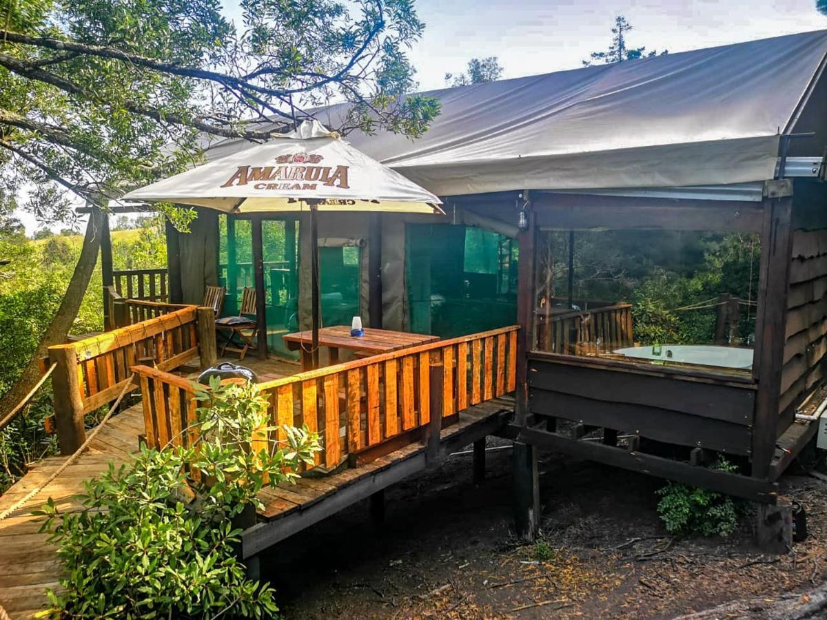 Fernhill Tented Treehouses Rheenendal Dış mekan fotoğraf