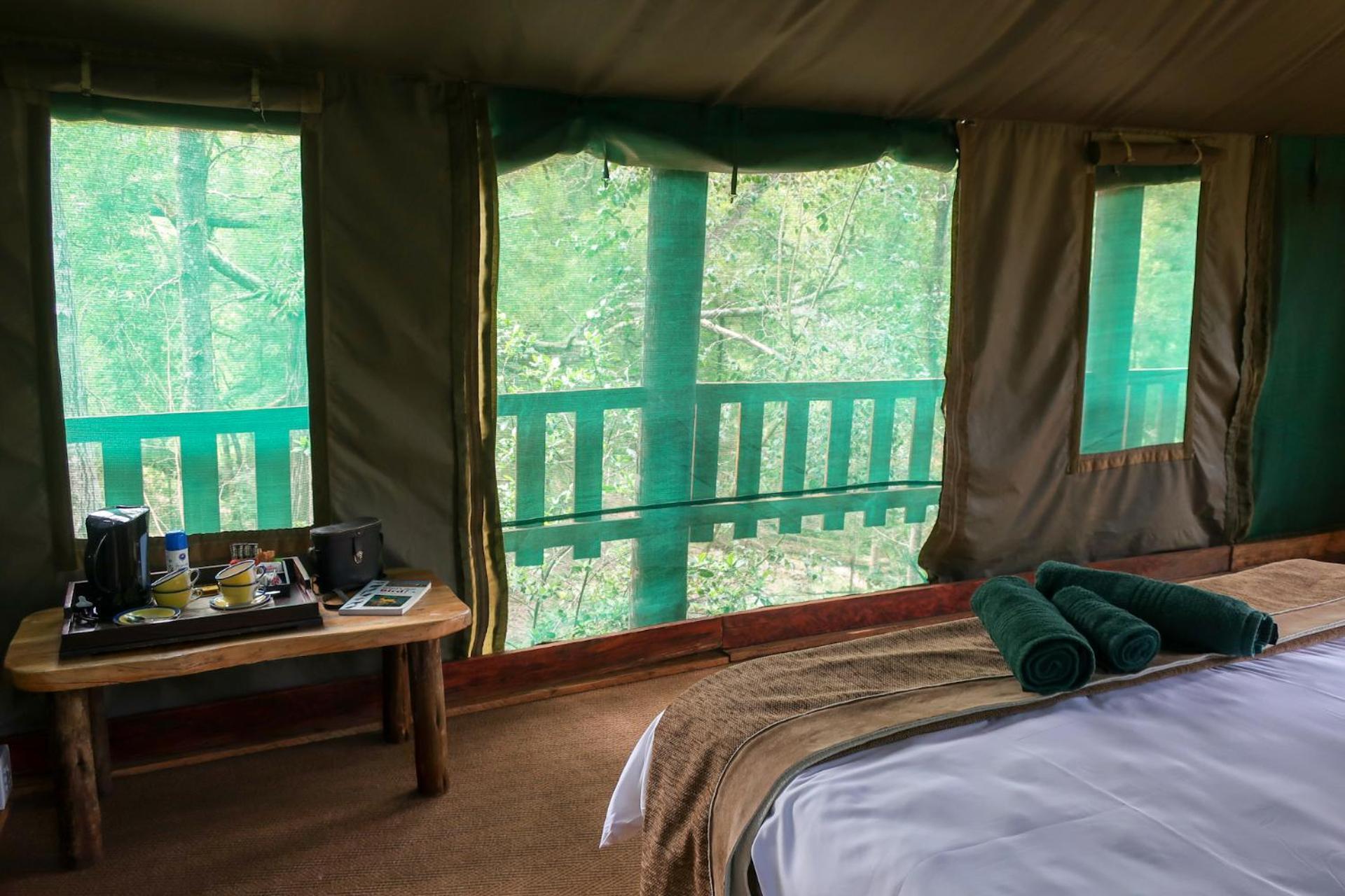 Fernhill Tented Treehouses Rheenendal Oda fotoğraf