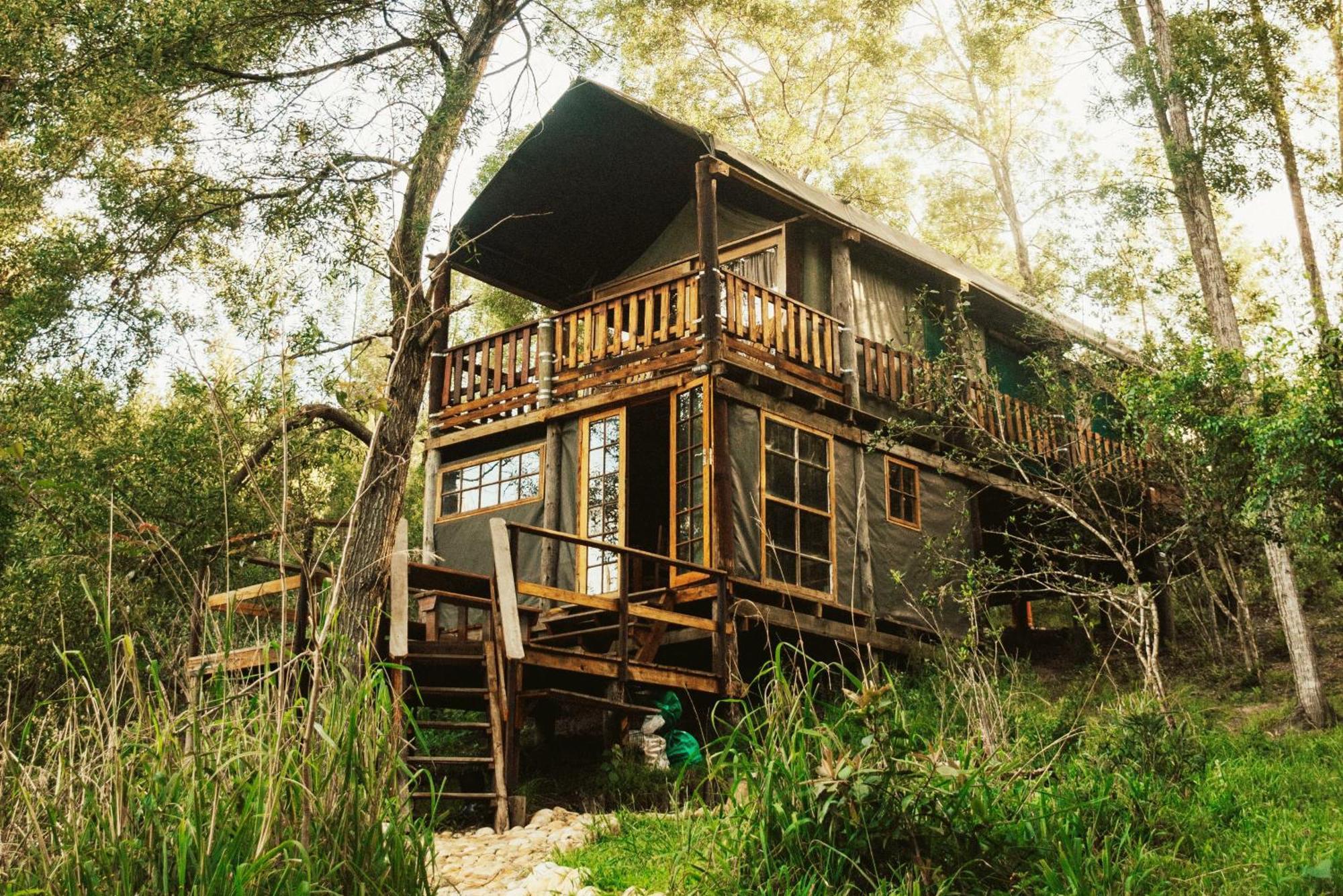 Fernhill Tented Treehouses Rheenendal Dış mekan fotoğraf